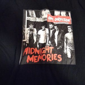 1D midnight memeories t shirt